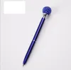 Big diamond Ballpoint Pens Color gem metal ball creative lovely festival custom pen Beautiful shape