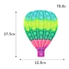 Ballon Air Balloon Poussoir Bubble Fidget Toys Décompression Rainbowcolor Soulagement Stress Antistress Squishy Simple Dimple550Z241C