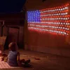 2m x 1m Neuheit LED Flaggennetz Lichter der USA für Festival Urlaub Dekoration Garten Indoor Outdoor Wasserdicht 110V US-Stecker Y200903