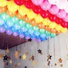 Wedding Decorations 500pcs/lot birthday balloons 10 inch 1.5g latex balloon Gold red pink blue Multicolor Inflatable Decorations Air Ball