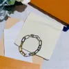 Luxurys Charm Bracelets Desingers 스털링 클래식 다채로운 레트로 대나무 팔찌 컬러 매칭 체인 커플 목걸이 남성과 여성 Simple Trend good nice