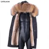 fox fur hooded parka