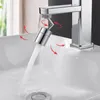 Bathroom Sink Faucets Universal Filter For Basin Faucet Water Saving Nozzle Sprayer Kitchen Tap Extension Extender Bubbler FACIIO