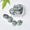 Gemstone Tumblestones Artesanato 20-30mm Freeform Polido Cristal de Quartzo Cura Cakra Tumbled Natural Kiwi Sésamo Jasper Rock Vastu Pedra Meditação Decoração