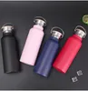 500ml Stainless Steel Water Bottle Leak-Proof Metal Sports Flask Large Capacity Sports Bottle Wide Mouth Metal Lid