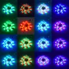 Holiday Lighting 12V 10M Dual-Disk SMD 2835 LED Strips Lamp Beads 300 Lamp-RGB-IR44-Non-Waterproof And Non-Glue 24-Key Light Strip Set (40W White Lights Board)