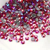 Loose Diamonds Light Siam AB Hotfix Rhinestones For Clothing&Wedding Garment Flat Back Hot Fix Crystals Rhinestone Accessories