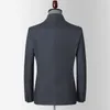 Schinteon Men New Spring Blazer Jacket Stand Collar Slim Fit Outwear Smart Casual High Quality Chinese Tunic Suit LJ201103