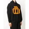 Heren Hoodies Sweatshirts lange mouwen mode mode sweatshirt met kuipers herfst en winter all-match zwart wit zwart wit