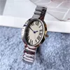 2021 Neue drei Stiche Luxus Damenuhren 24mm Quarzuhr hochwertige Top-Marke Uhr Stahlband Frauen Mode accesso280x