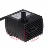 Novas Chegadas AC 220V 5W Bombas de Água Submersíveis com luz de 4 LED 300L / H Bomba Aquário Fountain Fish Pond Tanque UE Plug Y200922