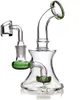 Hookahs Beaker Bong Water Pipe Smoking GlassオイルバーナーパイプユニークなHookahs Water Bongsオイルリグ14 mmボウルピースシーシャ