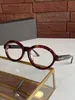 2021 new retro glasses oval glasses frame trendy temperament thick frame transparent blue light glasses 5710 size 55 "18" 140