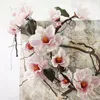 1pc 185cm Nylon Stiel lang Azaleen Magnolia Künstliche Blumenzweige willkürliche Biege gefälschte Blume Hochzeit Hauptdekorationen C0930