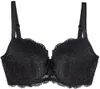 Soutien-gorge push-up en dentelle noire sexy Brassière Ultra Boost Soutien-gorge grande taille pour femmes C D DD DDD E F G 30 32 34 36 38 40 42 44 46 LJ200821