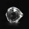 10pcs/lot 30mm Clear Color Glass Prism Parts Crystal Feng Shui Ball Crystal Faceted Ball For Lighting/wedding Room/window Decor 201125