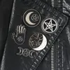 마녀 핀 컬렉션 펜타그램 트리플 달 별자리 마법사 브로치 Witchy Goth Jewelry Lapel Pin Witches1