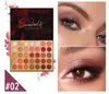 Glazed Eyeshadow Palette Makeup Matte Eyeshadows Pallete Makijaż Wysokie pigmentowane 35 Kolory Shimmer Cosmetics Hurtownie