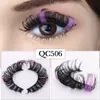 1PAIR 10-18MM D Curl Faux Mink ресницы пушистые ресницы драматические грязные короткие ложные ресницы макияж оптом глаз ресниц навалом