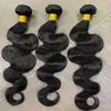 Slay Asiatisk Hår 4 Bundlar / Lot Virgin Remy Burmese Wefts Straight Hair Wefts Shedding Gratis Online