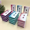 Wholesale magnetic eye lash box best selling package for 8mm-30mm full strip eyelashes 3d 5d 6d 100% real mink lashes