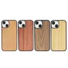 Casi di borse per telefoni cellulari in legno vuoto Hotest all'ingrosso per iPhone 12 Mini 11 Pro Max 7 8 Plus Cover posteriore Shell