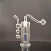 가장 저렴한 유리 봉 물 담뱃대 재활용 기름 장비 흡연 파이프 chicha Ashcatcher Bongs Beaker DAB 10mm 남성 벤터 오일 버너 파이프