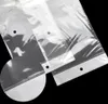 2022 NIEUWE 100 STKS / PARTIJ 12.5 * 52CM Transparante Zelfklevende Seal Opp Plastic Zakken Partij voor Haar Pruik Cadeau Clear Up Poly Packaging Bag