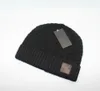 New Winter Women Knitted Hat Marka Mężczyźni Ciepłe Czapki Projektant Sport Dzianiny Czapki Bawełna Casual Beanie