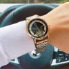 Moda Menwatches Mechaniczny Automatyczny Ruch Luksusowe Męskie Zegarki Wristwatches Koła Moon Phase Day Data Wszystkie małe tarcze Work Top Brand Watch Boże Narodzenie prezenty dla człowieka