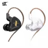 KZ EDX Auricolari HiFi Cuffie In-Ear con cavo staccabile a 2 pin Cuffie sportive con cancellazione del rumore per iPhone Samsung Smartphone Android