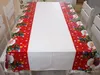 New Year Christmas Tablecloth Kitchen Dining Table Cloth Decoration Rectangular Table Cover Christmas Decoration For Home Navidad WVT1231