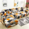 Strip Pattern Stretch Elastic Sofa Covers for Living Room Needs Order Sofa Set (2piece) If is Chaise Longue Corner Couch Cover LJ201216