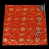 Kvadratisk lyx tibetansk stil Skrift Bokväskor täcker tyg handskriven bordmatta Kinesisk Silk Brocade Table Cloth