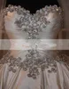 Sparkly Sweetheart Ball Gown Appliques Crystals Beading Beautiful Wedding Dresses Lace Up Back Bridal Gowns