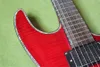 2022 Marca Classic Guitar Red Penetrating Body Design LTD H-351NT Chitarra elettrica a 24 tasti prodotta in Corea