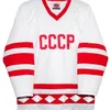 RERA Men real Full embroidery Russian 1980 CCCP Hockey WHITE Jersey 100 Embroidery Jersey or custom any name or number Jersey6544629