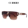 Fashion Sunglasses Bluelight Flat Lenses Men and Women039s Retro Sunglasses Oversized mens sun glasses women glasses8198067