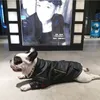 Jaqueta de casaco para cães à prova de vento de inverno Roupas de animais de estimação de bulldog francês