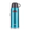 Pinkah Thermos 730ML с бесплатной сумкой 304 из нержавеющей стали термальная чашка Бутылка кружка водяной вакуумный чашка открытый спортивный туристический кофе Кубок LJ201218