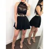 En yeni stil seksi kadınlar yaz dantel kısa elbise kolsuz polyester bandaj bodycon akşam partisi mini elbise