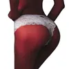 Red 1 Pack Women G-String Thongs Lotto Sexy Lingerie di pizzo Slip a vita alta Mutandine intimo Plus Size Intimo femminile259y