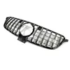 1 sztuka ABS Silver Front Car Grill Grille dla B-ENZ GLE W166 Części samochodowe Krążek siatki nerki