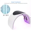 Pro 7 färger LED Photon Light Therapy Mask PDT Lamp Skönhetsmaskin Behandling Hud Åtdragning Ansiktsmynning Acne Remover Anti-Wrinkle