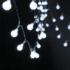 5 متر 40 led أضواء قطاع rgb أضواء عيد الميلاد أضواء جارلاند سلسلة الجنية الكرة ضوء للزفاف عطلة الديكور مصباح مهرجان 220 فولت