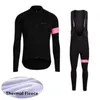 2020 RAPHA Team Cycling Winter Termal Pleece Feey Bib Pants Set Maillot Ciclismo Abiti da bici traspirante 91004F1394308