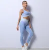 Womens Yoga Roupas Suitser Designer Sem costura Sportswear Tracksuits Fitness Sports Gym Duas peças Set Workout Define Leggings de Bra para Mulher Runner Ensinar Trabalhos de desgaste