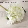 11 Farben Künstliche Blumen Hortensienstrauß für Heimdekoration Blumenarrangements Hochzeit Party Dekoration Lieferungen T500429