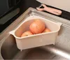 Plast frukt droppe vatten korgar rackar rena färger grönsak hudförvaring korghållare kök köksredskap wy832 hb