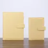5PCS A5 Pusty widelec notebook 23*18 cm luźne notebooki bez papieru Pu Faux skórzana folder pliku okładki